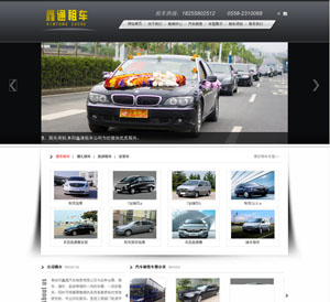 阜陽(yáng)市鑫通汽車租賃有限公司網(wǎng)站建設(shè)開通上線